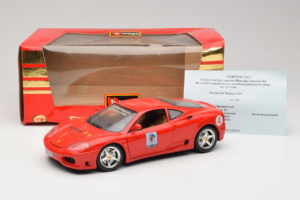 Ferrari 360 Modena Bevro International #4 Limited Edition 111 pcs Red Bburago 1:18 3358-P1 Diecast - image 8 of 8