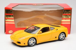Ferrari 360 Modena Yellow Bburago 1:18 3368 Diecast - image 8 of 8