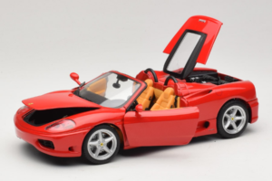 Ferrari 360 Spider Red Hot Wheels 1:18 27774-M1 Diecast - image 2 of 8
