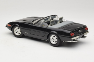 Ferrari 365 GTB/4 Daytona Cabriolet Black Techno Giodi 1:18 40011-B1 Diecast - image 7 of 8