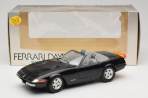 Ferrari 365 GTB/4 Daytona Cabriolet Black Techno Giodi 1:18 40011-B1 Diecast - image 8 of 8