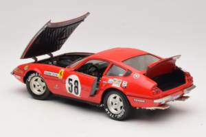Ferrari 365 GTB/4 Daytona Berlinetta #58 Red Techno Giodi 1:18 40011 Diecast - image 5 of 8