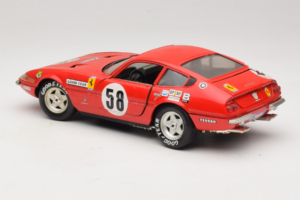 Ferrari 365 GTB/4 Daytona Berlinetta #58 Red Techno Giodi 1:18 40011 Diecast - image 7 of 8