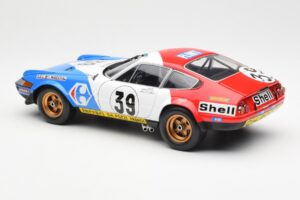 Ferrari 365 GTB/4 #39 J-C. Andruet / Lena 24 Hours of Le Mans 1972 Kyosho 1:18 08164E Diecast - image 7 of 8
