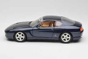 Ferrari 456 GT Blue Bburago 1:18 3036 Diecast - image 3 of 8