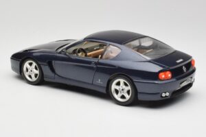 Ferrari 456 GT Blue Bburago 1:18 3036 Diecast - image 4 of 8