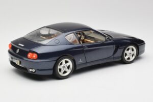 Ferrari 456 GT Blue Bburago 1:18 3036 Diecast - image 5 of 8