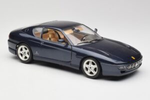 Ferrari 456 GT Blue Bburago 1:18 3036 Diecast - image 6 of 8