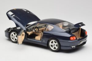 Ferrari 456 GT Blue Bburago 1:18 3036 Diecast - image 7 of 8
