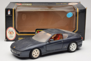 Ferrari 456 GT Dark Blue Metallic Bburago 1:18 3036-B2 Diecast - image 8 of 8