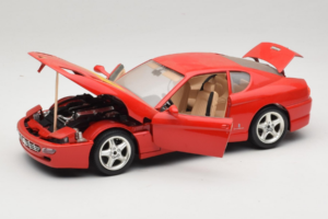Ferrari 456 GT Ferrari Model Club Red Bburago 1:18 3036-P1 Diecast - image 2 of 8