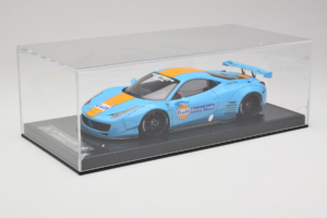Ferrari 458 LB Works Gulf Blue Orange BBA 1:18 REMC033 Resin - image 6 of 7