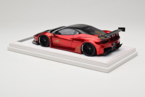 Ferrari 458 Liberty Walk LB-Silhouette WORKS GT Candy Red IVY 1:18 REMC003 Resin - image 5 of 6