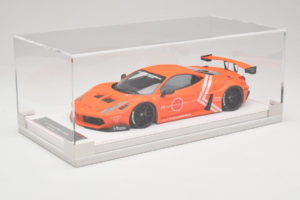 Ferrari 458 Liberty Walk LB-Silhouette WORKS GT Orange IVY 1:18 REMC002 Resin - image 2 of 6