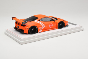 Ferrari 458 Liberty Walk LB-Silhouette WORKS GT Orange IVY 1:18 REMC002 Resin - image 3 of 6