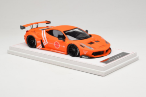 Ferrari 458 Liberty Walk LB-Silhouette WORKS GT Orange IVY 1:18 REMC002 Resin - image 4 of 6