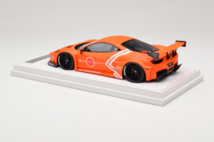 Ferrari 458 Liberty Walk LB-Silhouette WORKS GT Orange IVY 1:18 REMC002 Resin - image 5 of 6