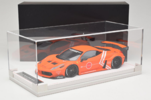 Ferrari 458 Liberty Walk LB-Silhouette WORKS GT Orange IVY 1:18 REMC002 Resin - image 6 of 6