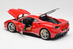 Ferrari 488 GTB Red Bburago 1:18 18-76102 Diecast - image 5 of 8
