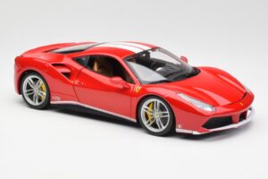 Ferrari 488 GTB Red Bburago 1:18 18-76102 Diecast - image 6 of 8