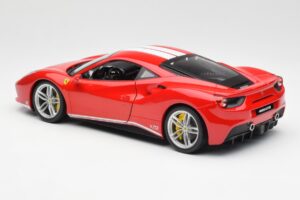 Ferrari 488 GTB Red Bburago 1:18 18-76102 Diecast - image 7 of 8