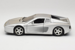 Ferrari 512 TR Silver Mira 1:18 6178-B1 Diecast - image 4 of 8