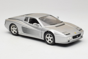 Ferrari 512 TR Silver Mira 1:18 6178-B1 Diecast - image 6 of 8