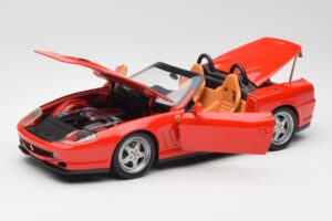 Ferrari 550 Barchetta Rosso Corsa Hot Wheels 1:18 74299294419 Diecast - image 2 of 8