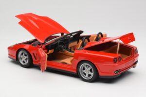 Ferrari 550 Barchetta Rosso Corsa Hot Wheels 1:18 74299294419 Diecast - image 5 of 8