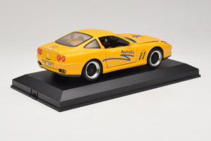 Ferrari 550 Maranello Autoliv Yellow Limited Edition Exclusive Cars 1:18 EC002 Diecast - image 4 of 9