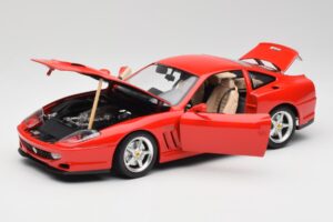 Ferrari 550 Maranello Red Bburago 1:18 3064 Diecast - image 2 of 8