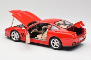 Ferrari 550 Maranello Red Bburago 1:18 3064 Diecast - image 5 of 8