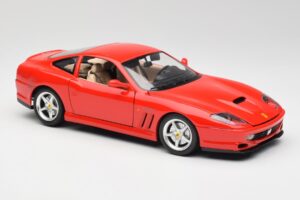 Ferrari 550 Maranello Red Bburago 1:18 3064 Diecast - image 6 of 8
