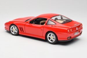 Ferrari 550 Maranello Red Bburago 1:18 3064 Diecast - image 7 of 8