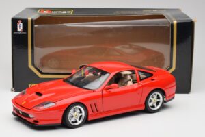 Ferrari 550 Maranello Red Bburago 1:18 3064 Diecast - image 8 of 8