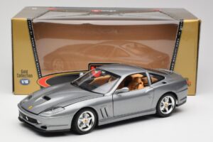 Ferrari 550 Maranello Silver Bburago 1:18 3344 Diecast - image 8 of 8