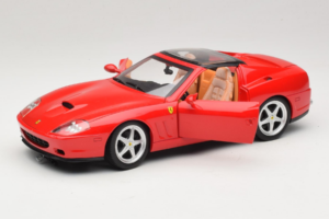 Ferrari 575M Superamerica Red Hot Wheels 1:18 J2858 Diecast - image 2 of 8