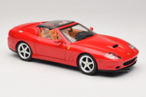 Ferrari 575M Superamerica Red Hot Wheels 1:18 J2858 Diecast - image 6 of 8