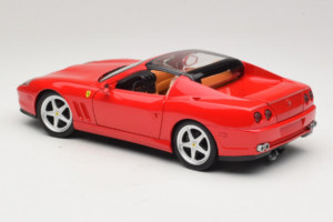 Ferrari 575M Superamerica Red Hot Wheels 1:18 J2858 Diecast - image 7 of 8