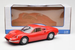 Ferrari Dino 246 GT Red MCG 1:18 MCG18166 Diecast - image 6 of 6