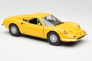Ferrari Dino 246 GT Yellow Anson 1:18 30301W Diecast - image 6 of 8