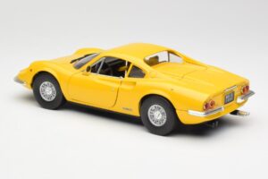 Ferrari Dino 246 GT Yellow Anson 1:18 30301W Diecast - image 7 of 8