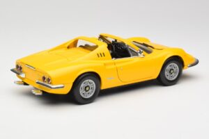 Ferrari Dino 246 GTS Yellow Hot Wheels 1:18 23920 Diecast - image 3 of 8