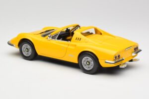 Ferrari Dino 246 GTS Yellow Hot Wheels 1:18 23920 Diecast - image 7 of 8