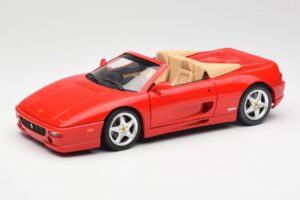 Ferrari F355 Spider Red Hot Wheels 1:18 25733 Diecast