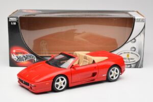 Ferrari F355 Spider Red Hot Wheels 1:18 25733 Diecast - image 8 of 8