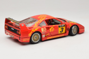 Ferrari F40 #3 F. Kroymans Ferrari Imports Kroymans BBS Wheels Red 1987 Bburago 1:18 3032-H1 Diecast - image 3 of 8