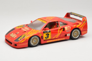 Ferrari F40 #3 F. Kroymans Ferrari Imports Kroymans BBS Wheels Red 1987 Bburago 1:18 3032-H1 Diecast