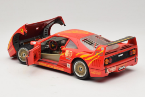 Ferrari F40 #3 F. Kroymans Ferrari Imports Kroymans BBS Wheels Red 1987 Bburago 1:18 3032-H1 Diecast - image 5 of 8