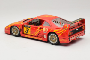 Ferrari F40 #3 F. Kroymans Ferrari Imports Kroymans BBS Wheels Red 1987 Bburago 1:18 3032-H1 Diecast - image 7 of 8